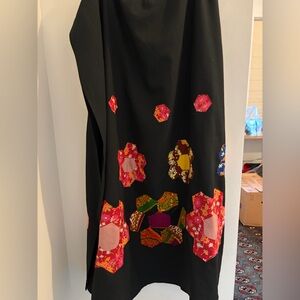 Marimekko Skirt with Colorful Floral Patterns